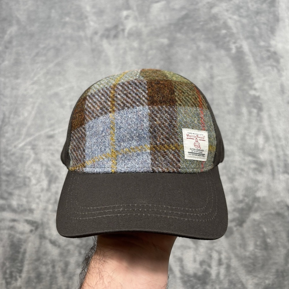 Glen Appin Of Scotland Harris Tweed Wool Baseball Cap Hat One Size NWT